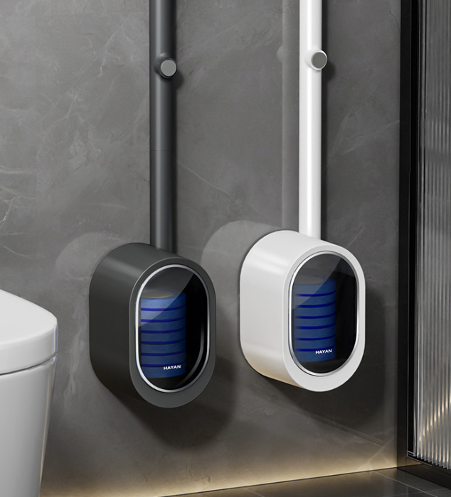 🚽 SOPAMI Disposable Toilet Brush Kit with 8/32 Refill Heads