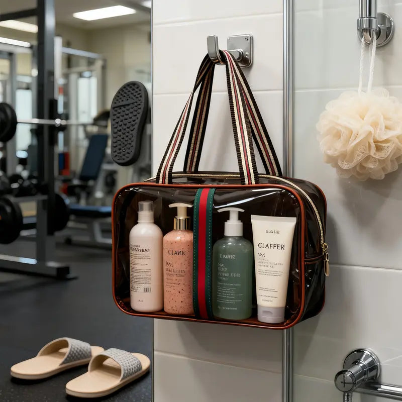 Retro Vintage Large Capacity Vanity Bag