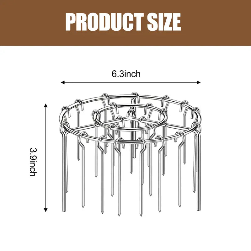 🍢Stainless Steel Air Fryer Skewer Rack