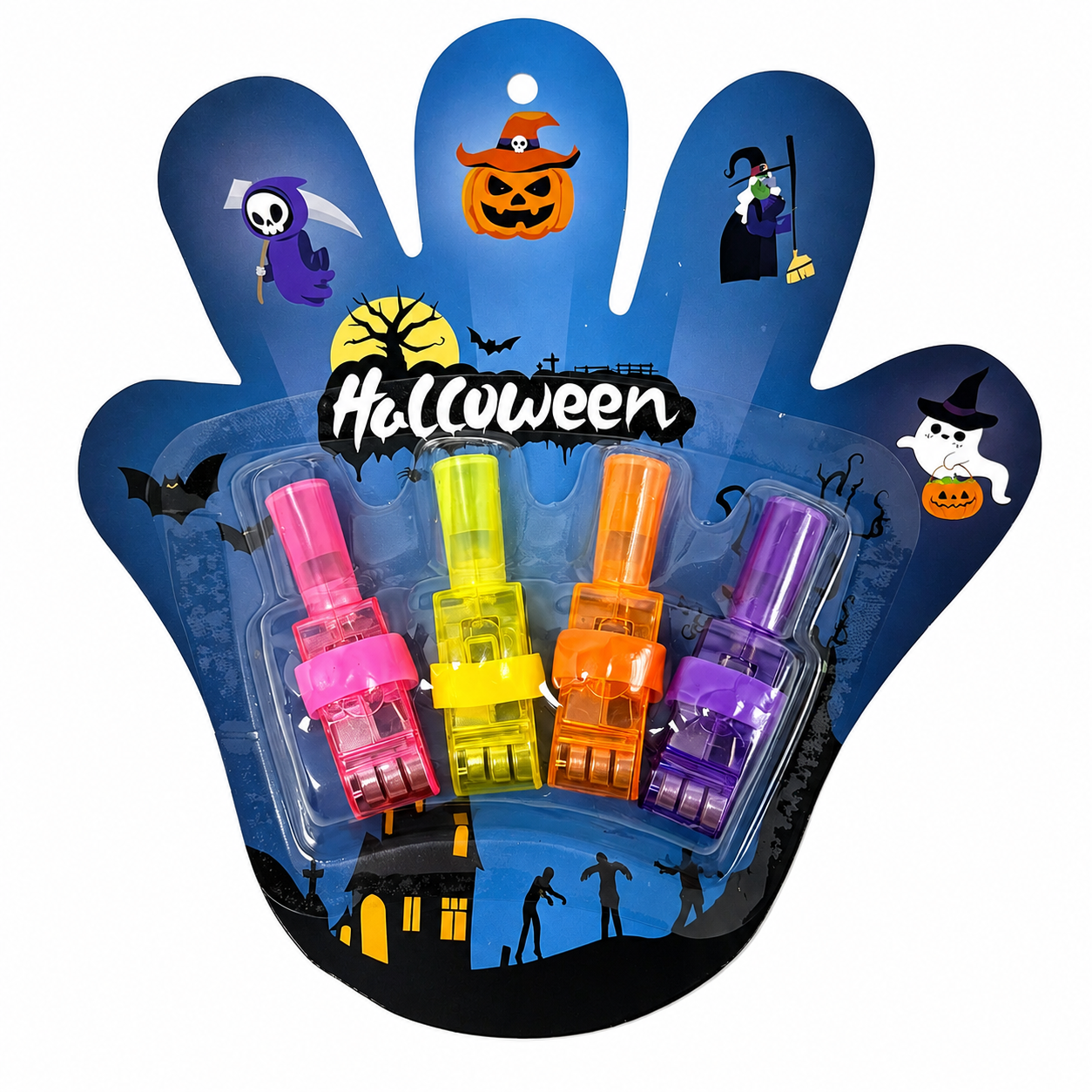 Halloween Glowing Finger Projection Party Lights