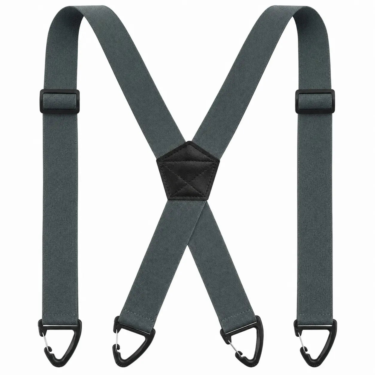 👕 X-Back Hidden Suspenders 1.5" – Heavy Duty Work, Under Clothing, Unisex