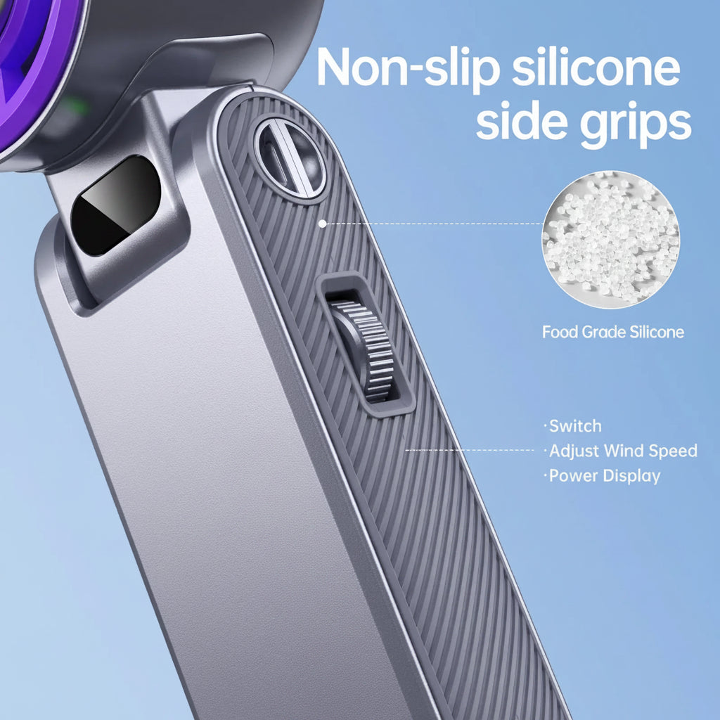 🧊 199-Speed Portable Fan – High Speed, Foldable, Summer Must-Have