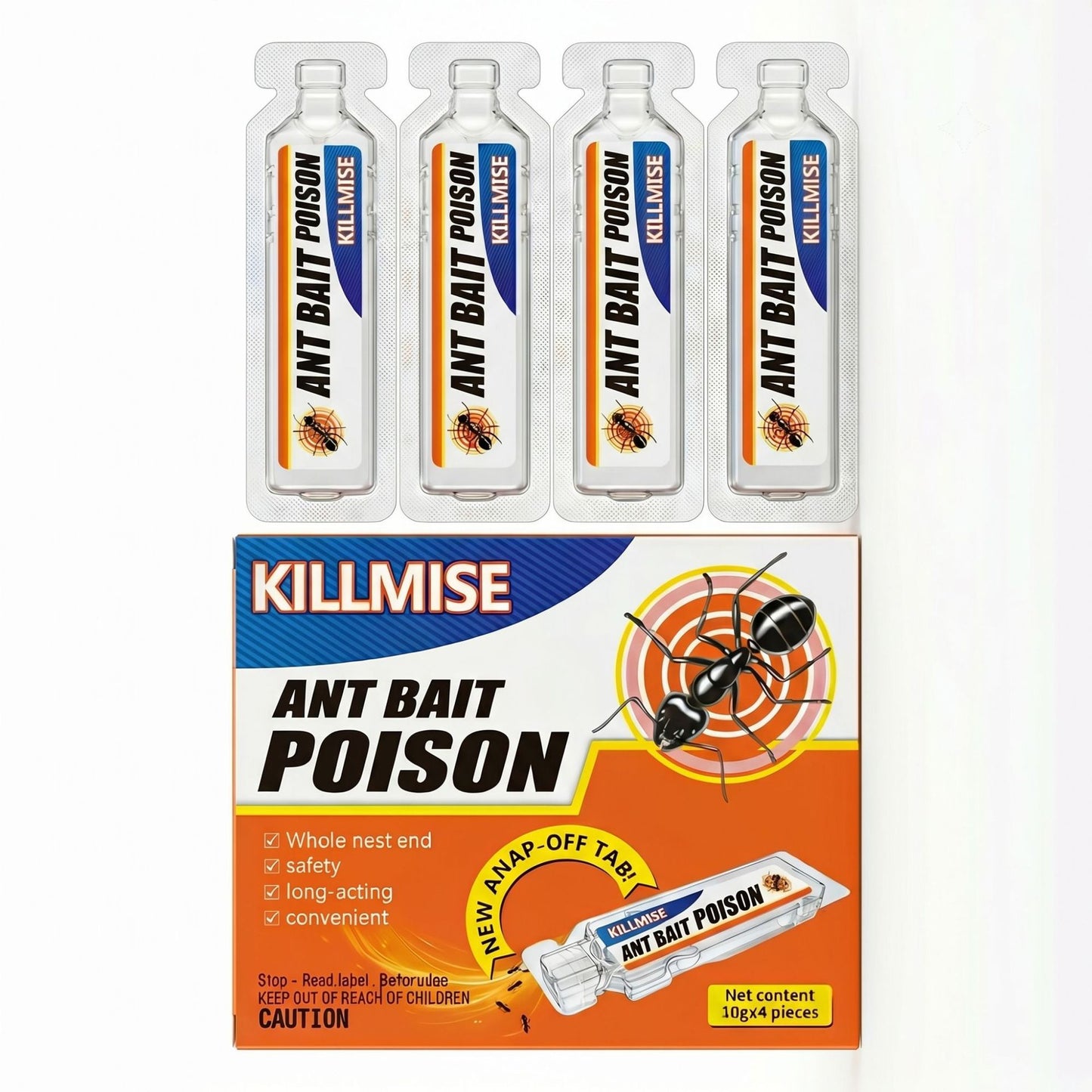 Indoor Liquid Ant Bait Stations (4-Pack)