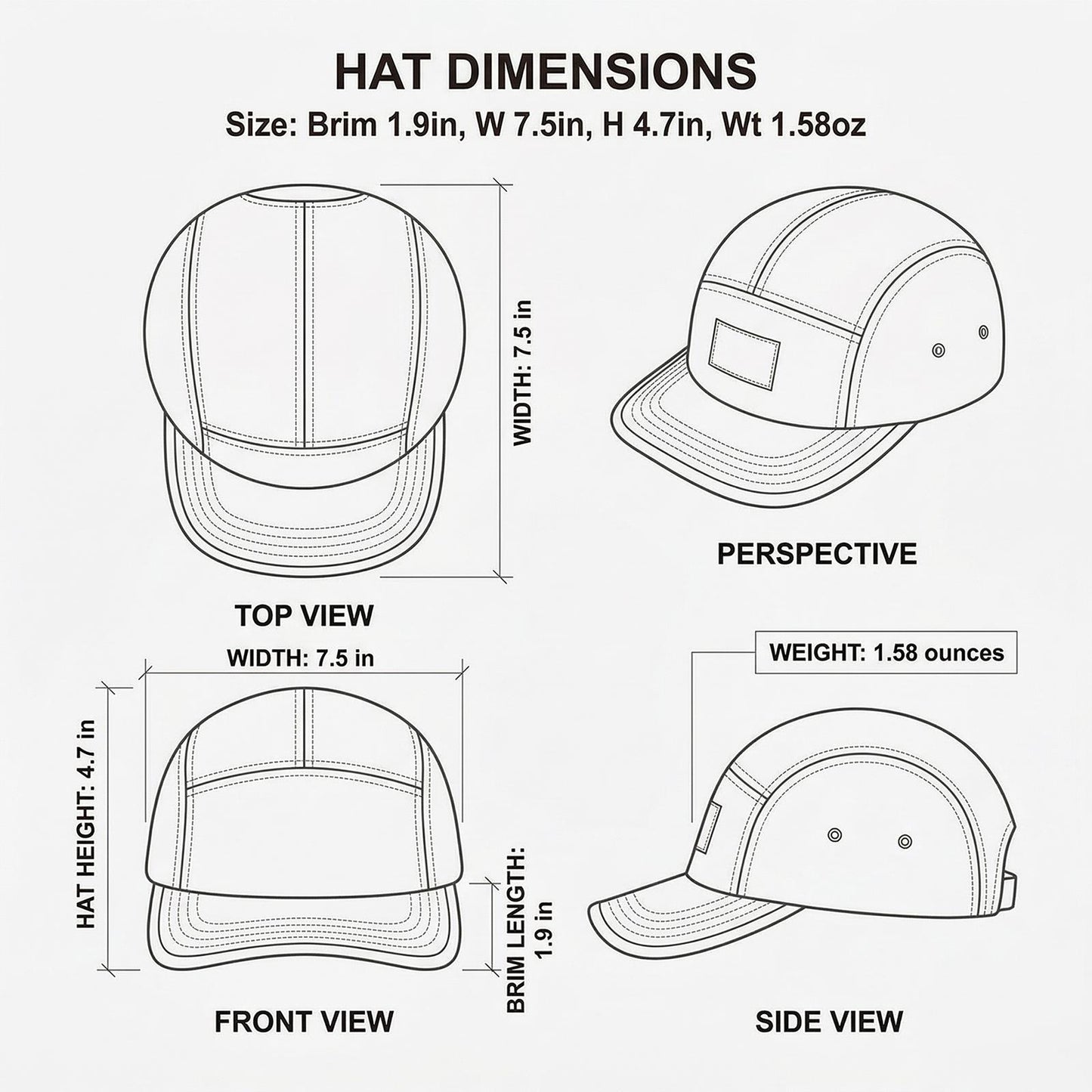 🧢 Vintage Streetwear Duckbill Snapback Cap – Retro Urban Style trifft Alltagskomfort