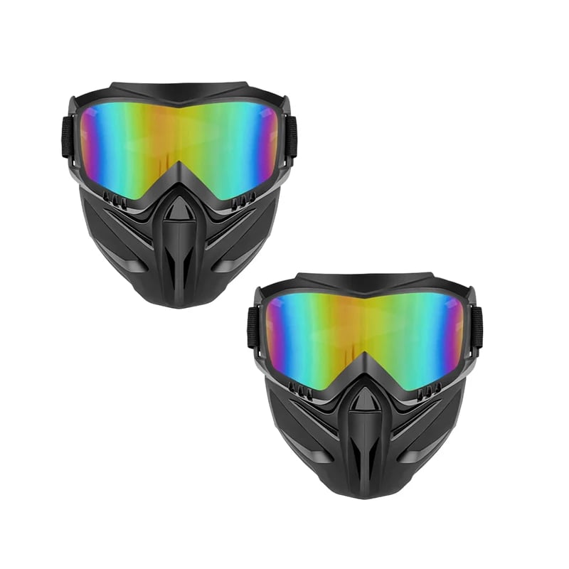 🔍 Anti-Fog Full-Face Goggle – High-Definition Lenses for Snow Sports