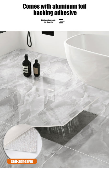 Thickened imitation ceramic tile sticker