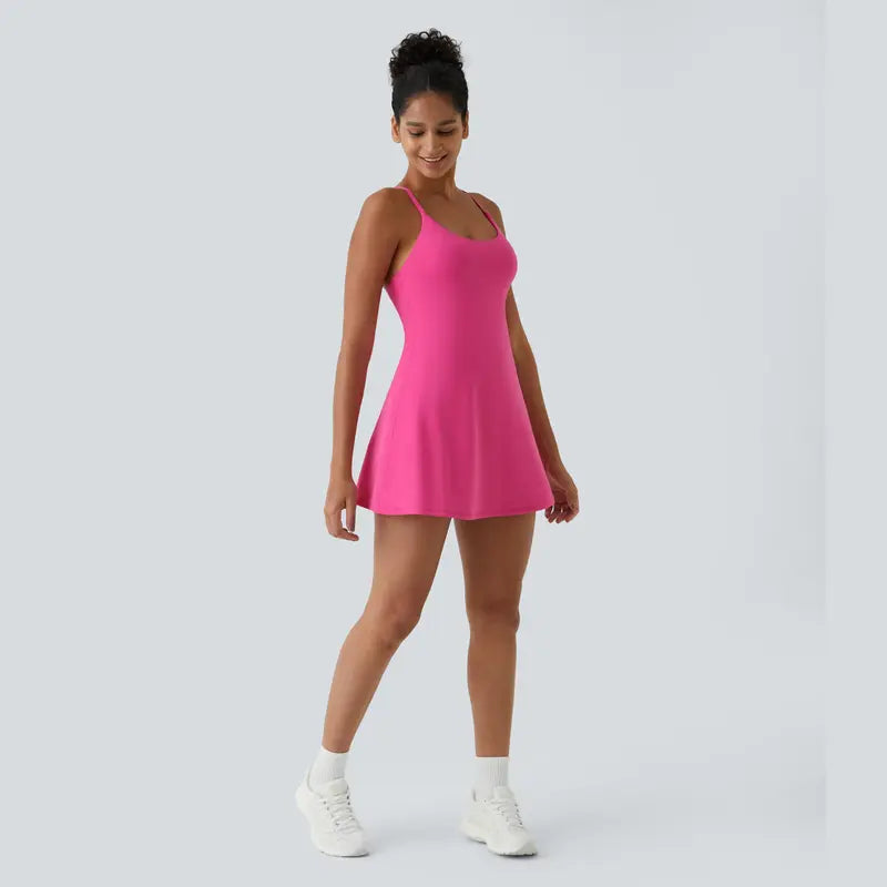 Soft Backless Active Dress