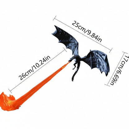Flying Dragon Flame FableFire Bookshelf