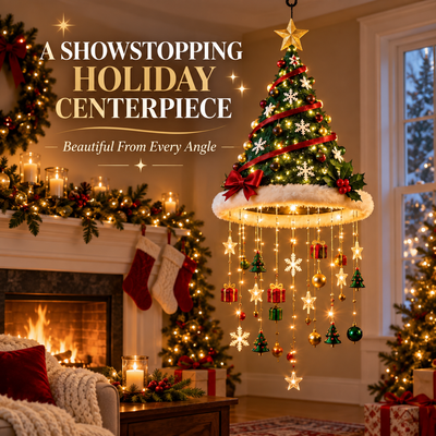 Lighted Christmas Hat Hanging Decoration