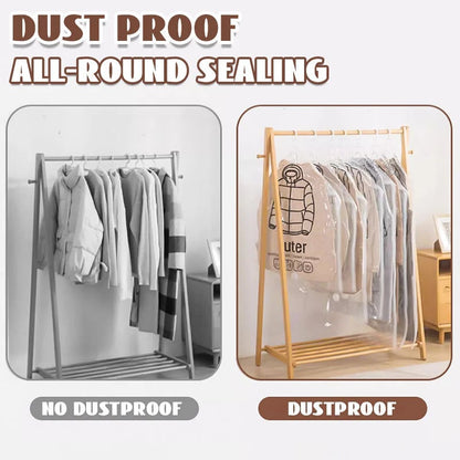 ⏳Hanging Vacuum Storage Bags for Closets - Save 75% Space Instantly