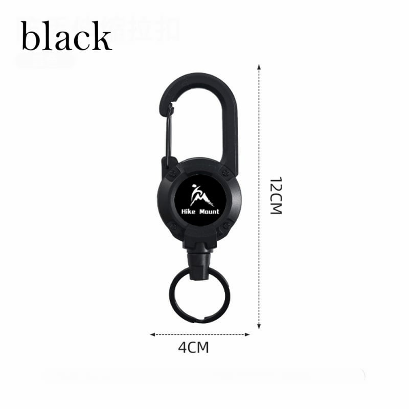 💝Best Gifts For Your Dad - 3 In 1 new multifunctional Retractable Pull Reel Carabiner Keychain