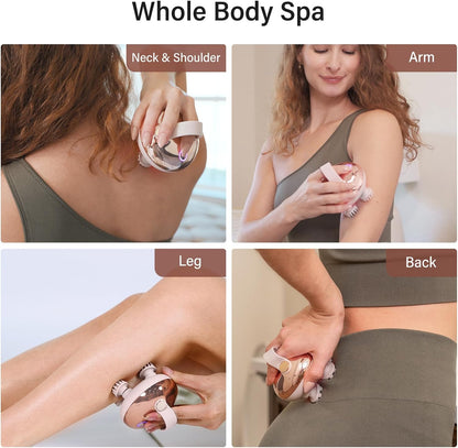Wasserdichtes Kopf- & Körpermassagegerät, perfektes Geschenk für Männer & Frauen