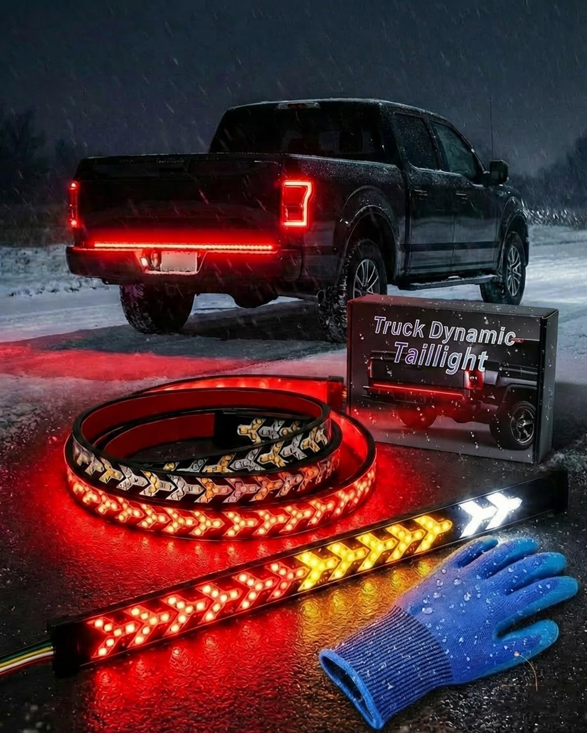 🔥Hot Sale！💡🚗60-Inch LED Tailgate Light Bar Strip