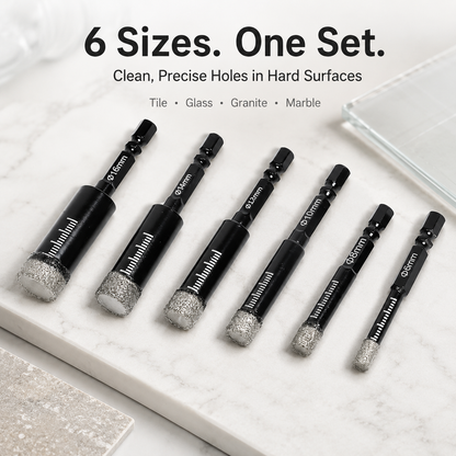 ⚡️6 Pcs Diamond Drill Bits Set