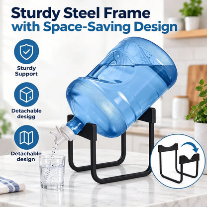 🎁3–5 Gallon Countertop Water Dispenser Stand with Standard Water Spout