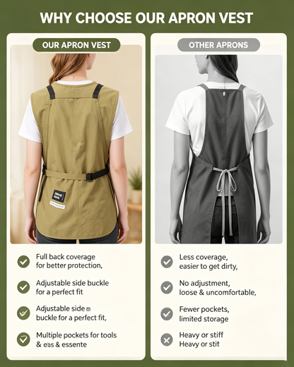 Waterproof Cobbler Apron for Women