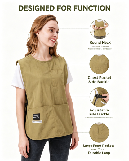 Waterproof Cobbler Apron for Women
