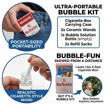 SummerVibes Bubble Cigarette Stress Relief Toy – Funny Bubble Blower for Relaxation & Endless Fun