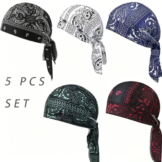 Summervibes Cooling Headscarf Cap Set – Stay Cool, Dry & Comfortable Anywhere 🏍️❄️