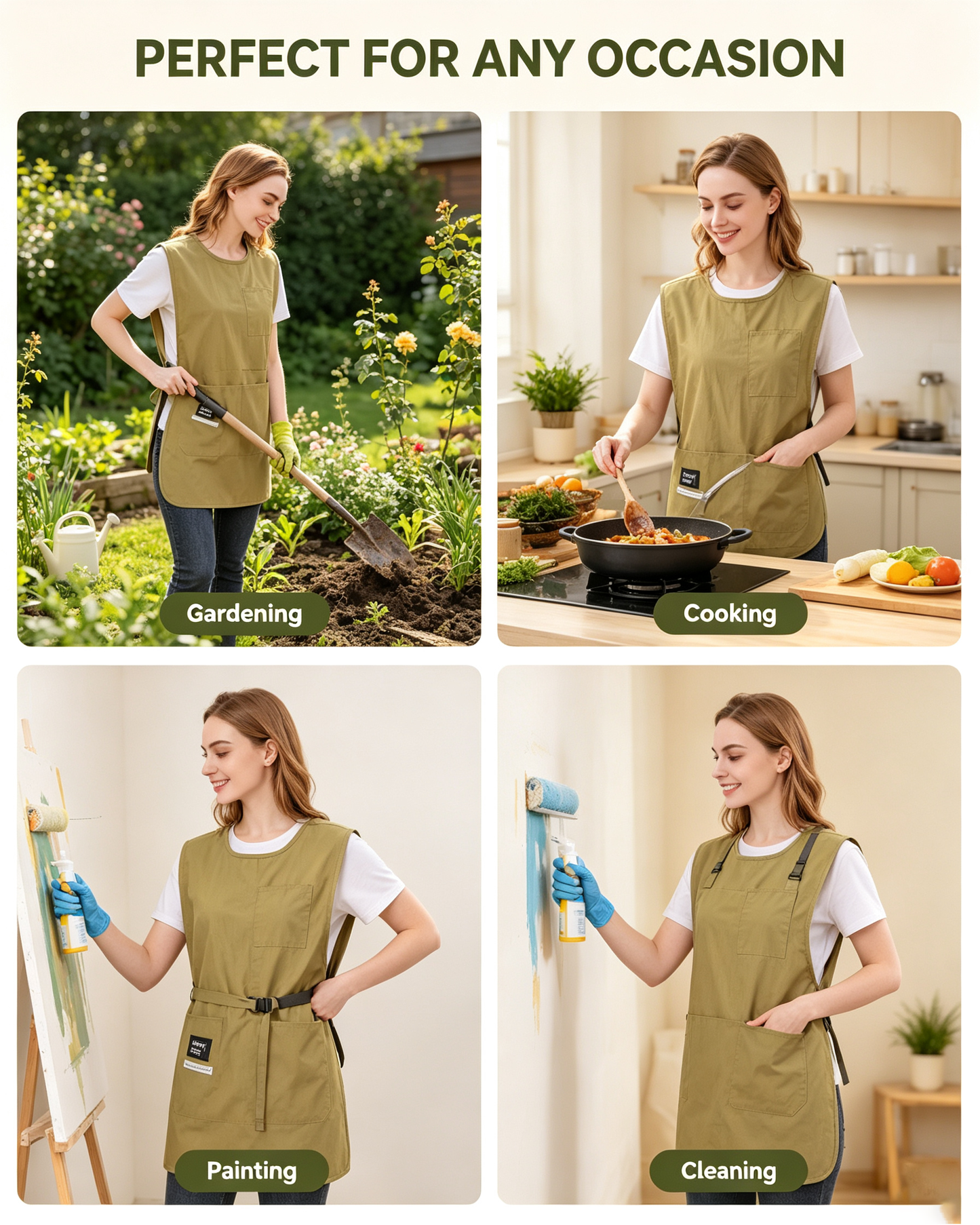 Waterproof Cobbler Apron for Women