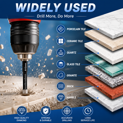⚡️6 Pcs Diamond Drill Bits Set