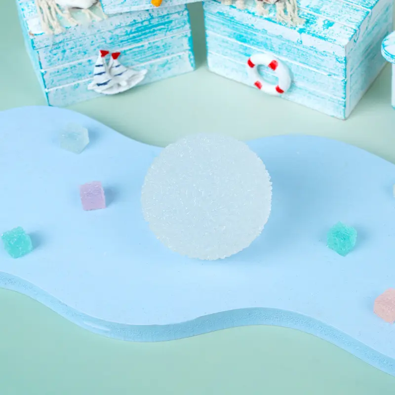 Crystal Mochi Ball Squishy Toy – Handmade Soft TPR Stress Relief Sensory Fidget Gift ✨💖
