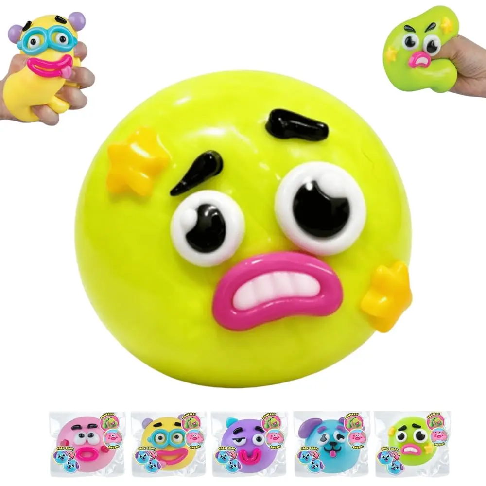 Dog Face Swap Squishy Toy – Soft Moldable Slow Rise Stress Relief Fidget 🐶✨