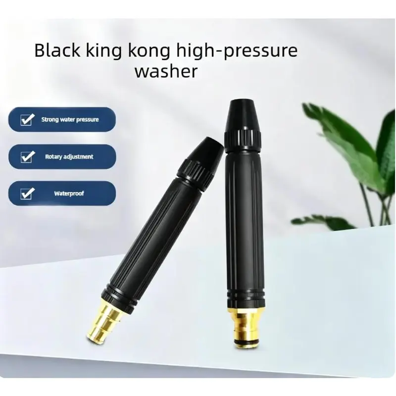 High-Pressure Car Wash Water Gun with Booster Nozzle 🚿🚗 Portable Handheld Sprayer for Car Washing, Gardening & Outdoor Cleaning