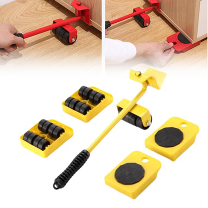 Furniture Lift Mover Tool Set with 4 Wheels