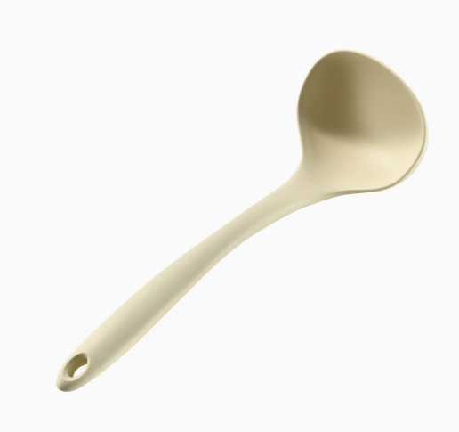 3 In 1 Food-Grade Silicone Ladle Spatula, Heat Resistant Non-Scratch Colorful Kitchen Cooking Utensi