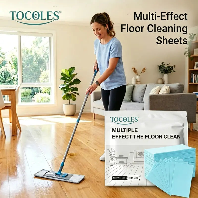 100 Piece Floor Cleaning Tablets – Deep Clean & Fresh Shine for Every Surface ✨🧼