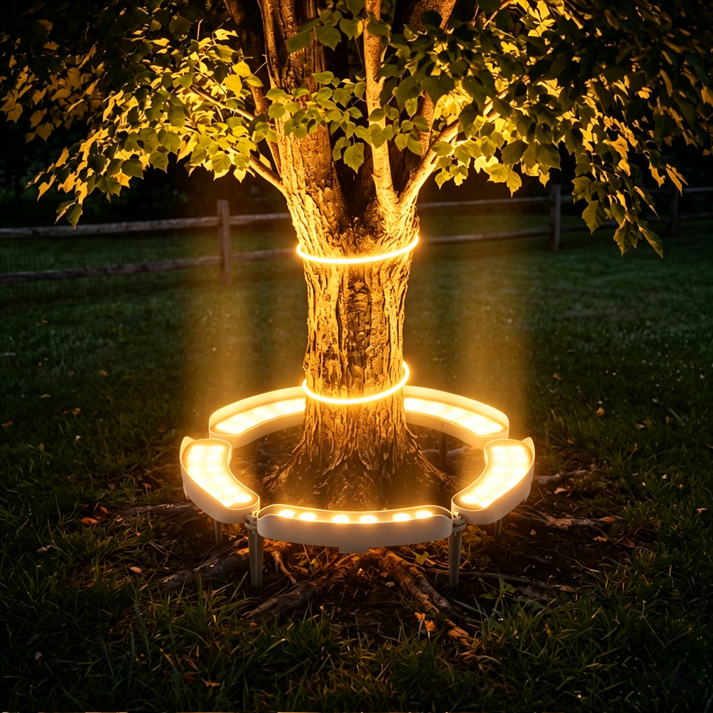 🌳 LED Ring Tree Light(Single piece) | Outdoor Waterproof Landscape Spotlight
