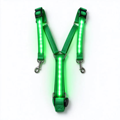 🎁LED Horse Glow Kit – High-Visibility Light-Up Gear for Night Riding, Adjustable & 3 Light Modes