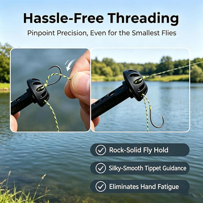 🎣Fly Roost Magnetic Fly Threader(Hooks not included)