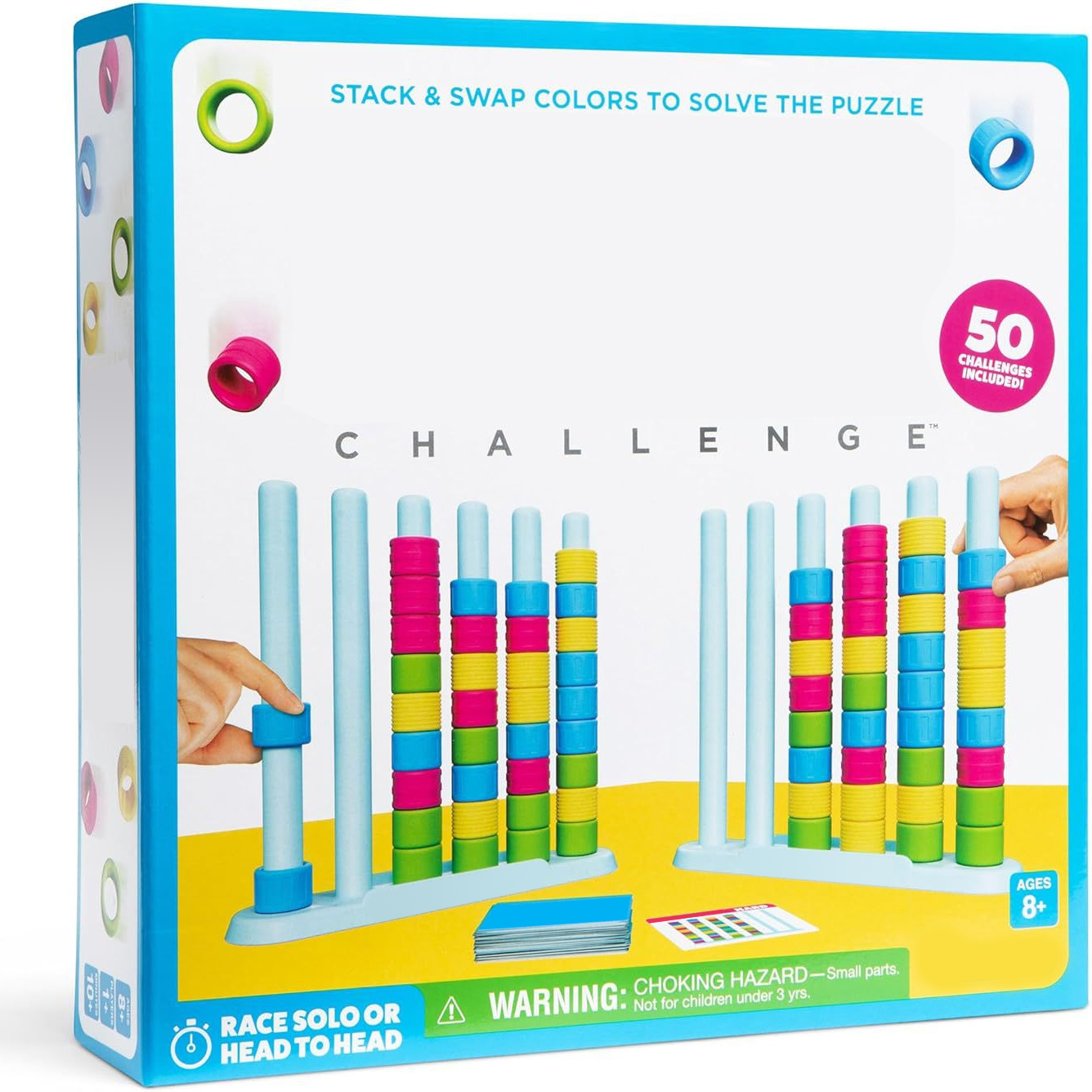 🎁Color Matching Stacking Game🧠 — Educational Party Game Toy