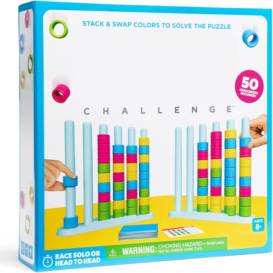🎁Farbzuordnungs-Stapelspiel🧠 – Pädagogisches Partyspielzeug