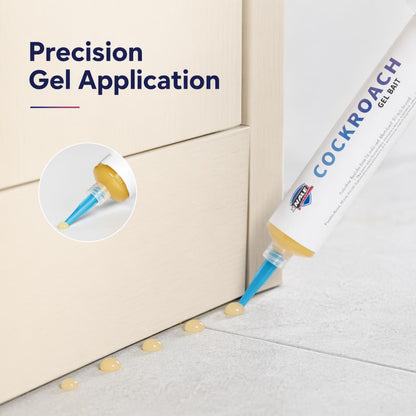 4-Pack Cockroach Gel Bait Syringes – Fast & Targeted Indoor Roach Control 🪳🏠