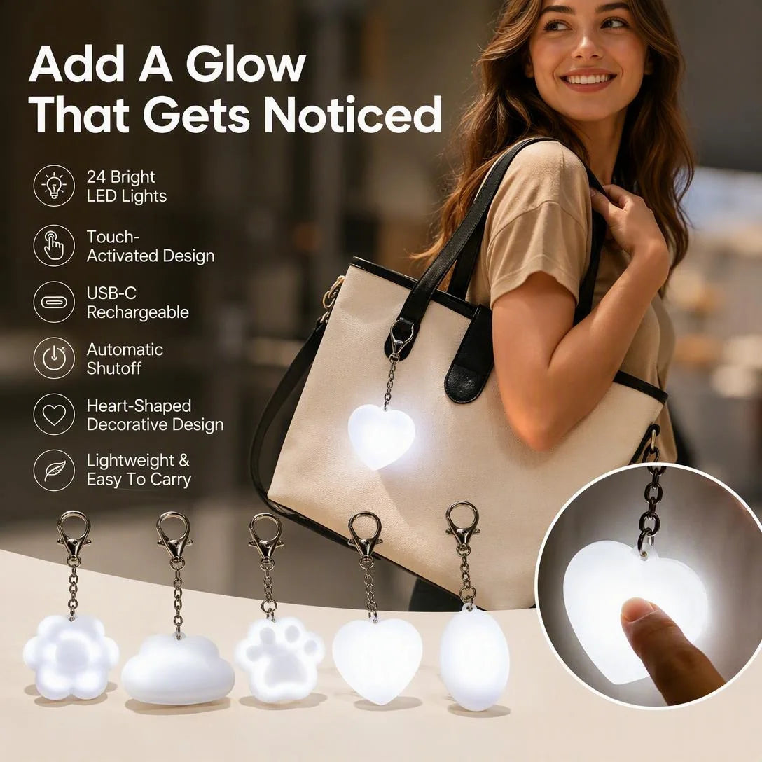 LED Keychain Light for Bags & Keys