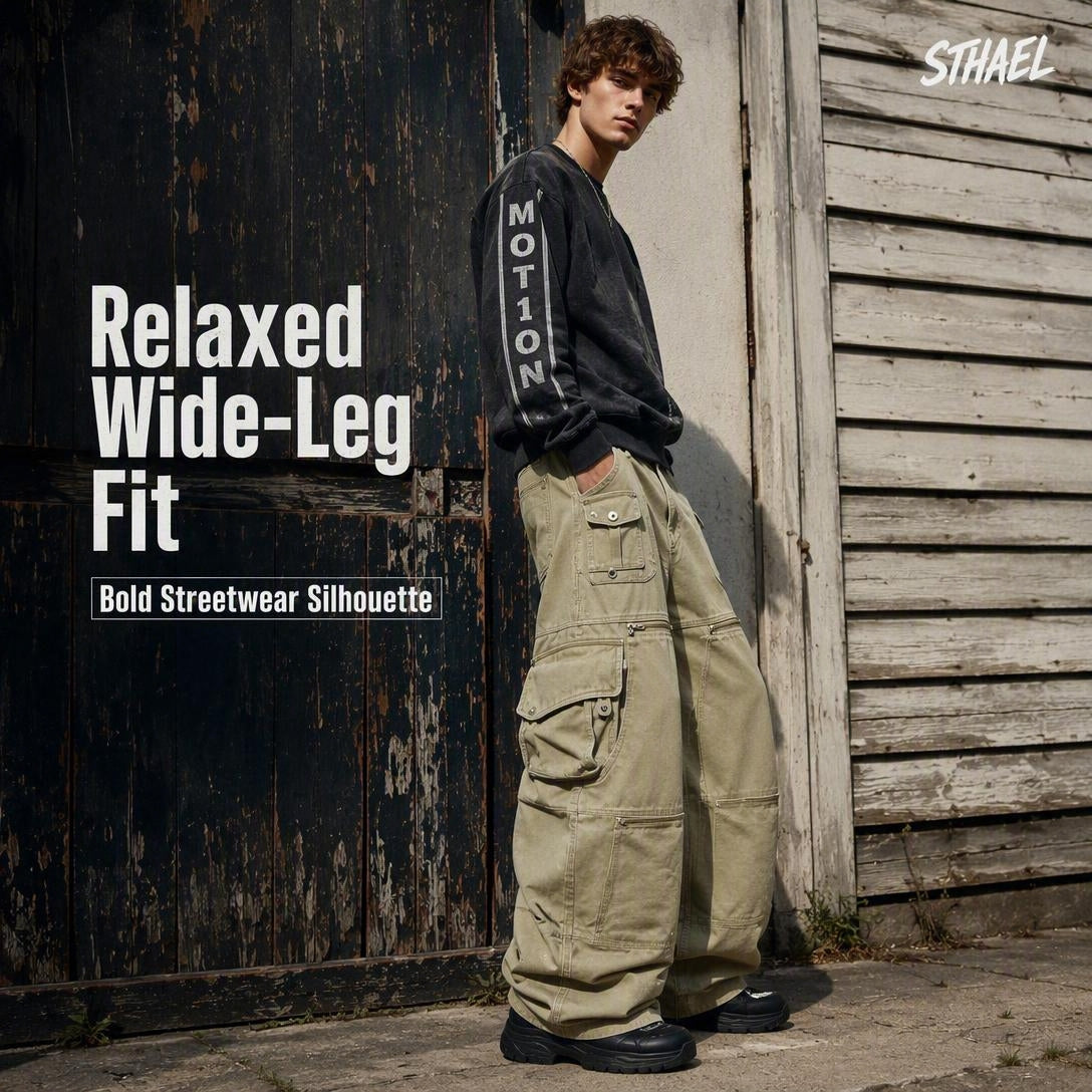 Heavyweight Washed Canvas Cargo Shorts