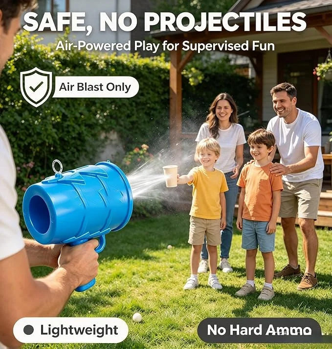 🎁Hand-Powered Air Vortex Blaster Toy With Target Sight