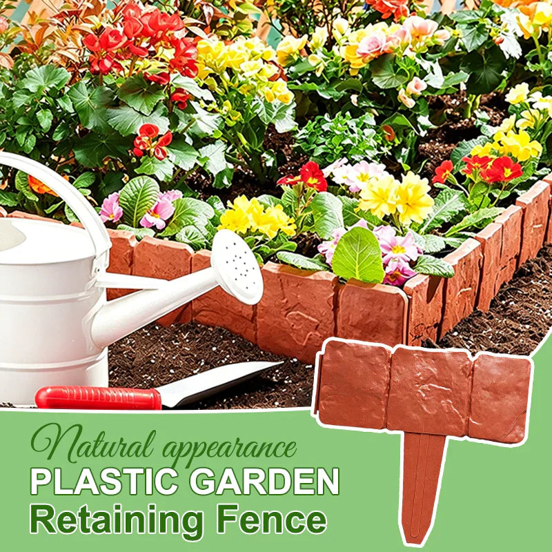 🪻High-quality. durable simulated stone garden fence🪻