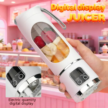 🥤 Ultimate Portable Blender – USB Rechargeable Mini Juicer Cup for Smoothies, Protein Shakes, Baby Food & Travel 🍓⚡
