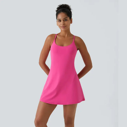 Soft Backless Active Dress