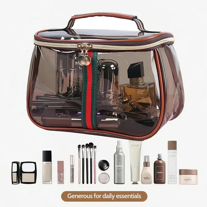 Retro Vintage Large Capacity Vanity Bag