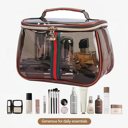 Retro Vintage Large Capacity Vanity Bag