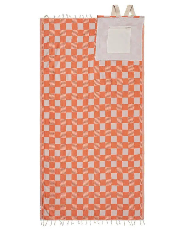 2-in-1 Sand Resistant Beach Towel Backpack