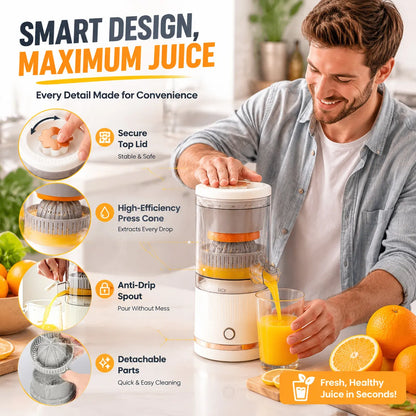 🍊 Lever-Press Automatic Electric Citrus Juicer
