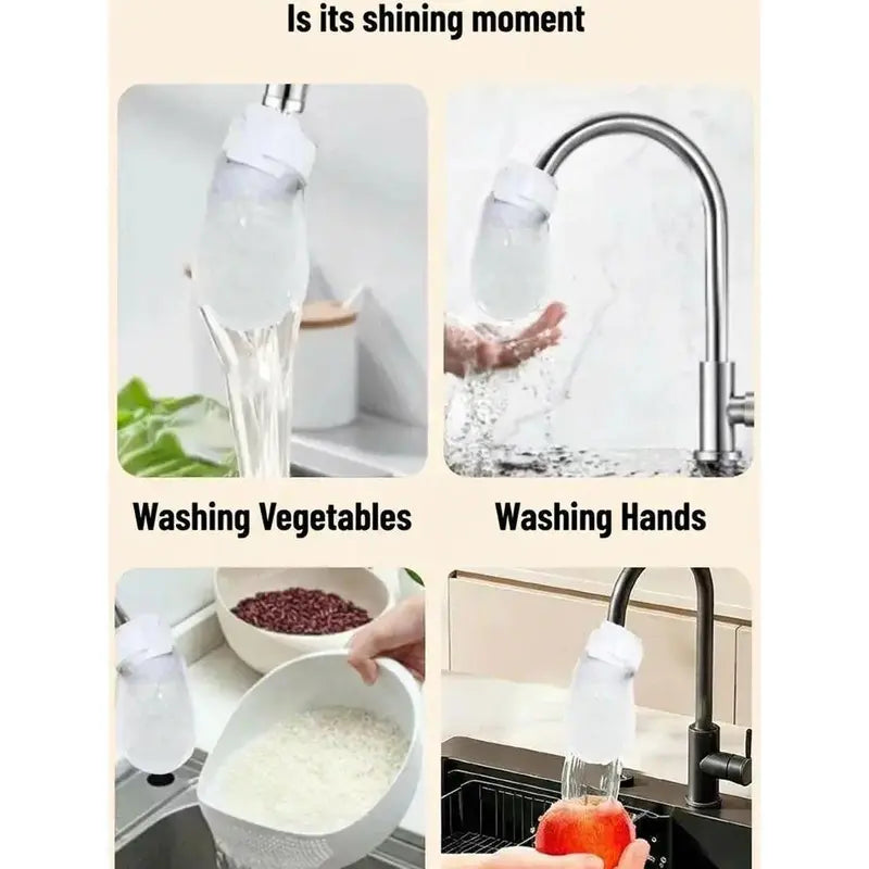💧 Universal Faucet Filter Bag (20pcs)  – Cleaner Water in Seconds