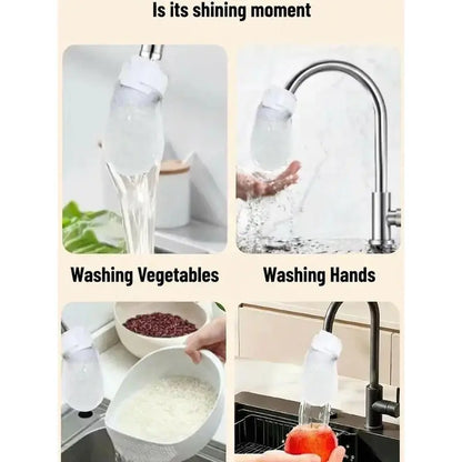 💧 Universal Faucet Filter Bag (20pcs)  – Cleaner Water in Seconds