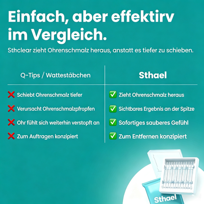 24Stück Ohrreiniger Sticks, Weiche Klebrige Ohrenschmalz Entferner | für Erwachsene Kinder
